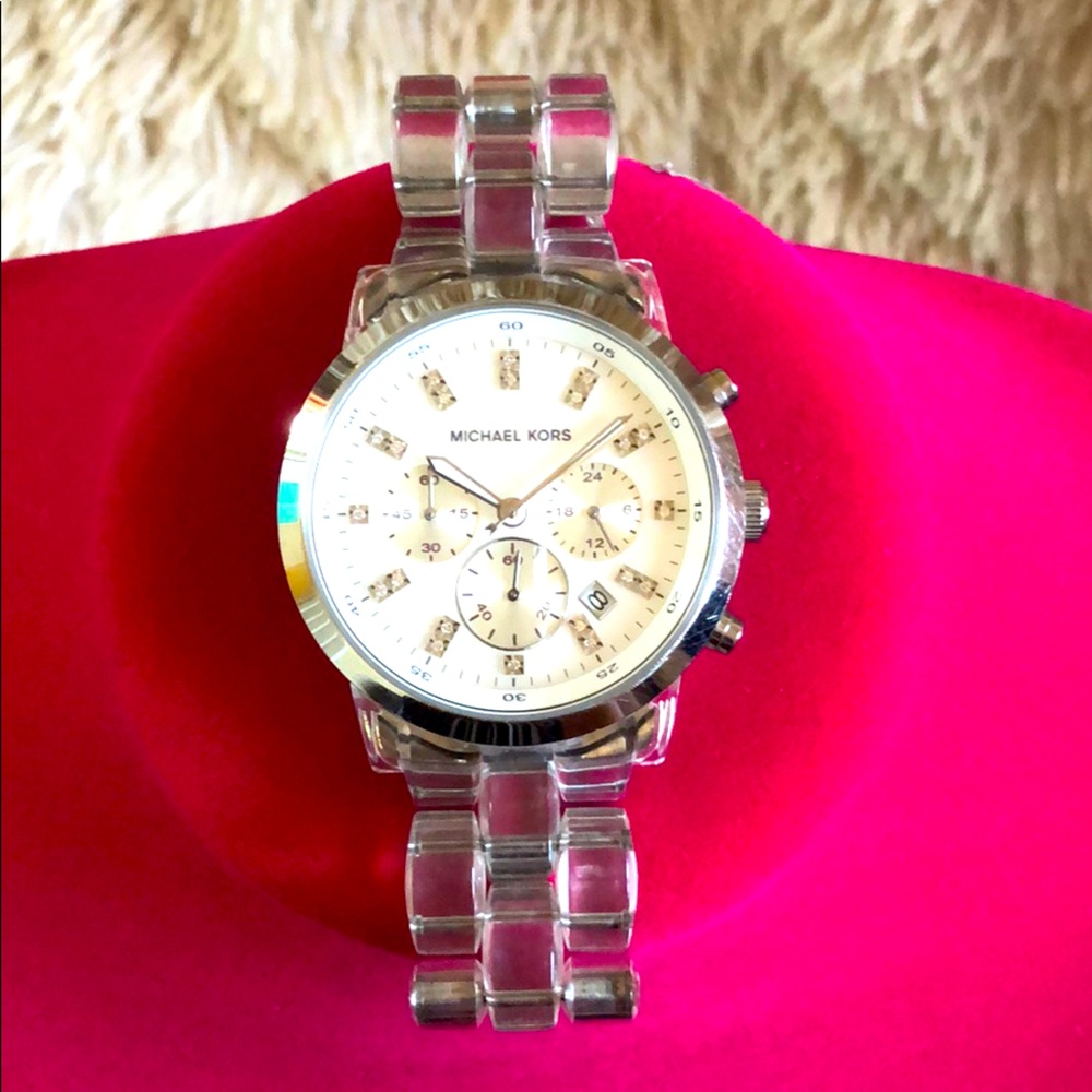 Acrylic Michael Kors Watch